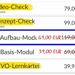 AEVO-OnlineKurs: Aufbau-Modul - reduziert